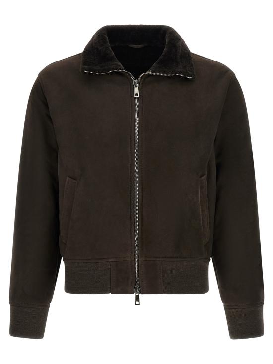 26FW 조르지오 브라토 무스탕 GU27F01005MEVLFONDENTE Brown