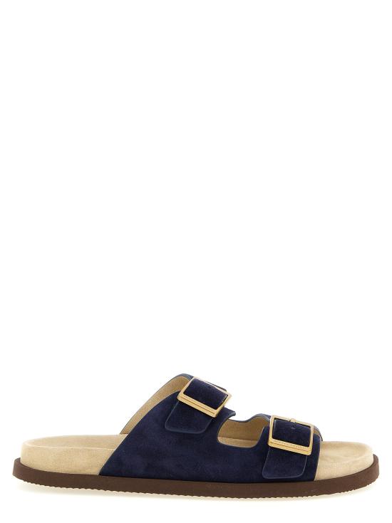 26FW 브루넬로 쿠치넬리 뮬/슬리퍼 MZUSOLY235CDB34 Blue