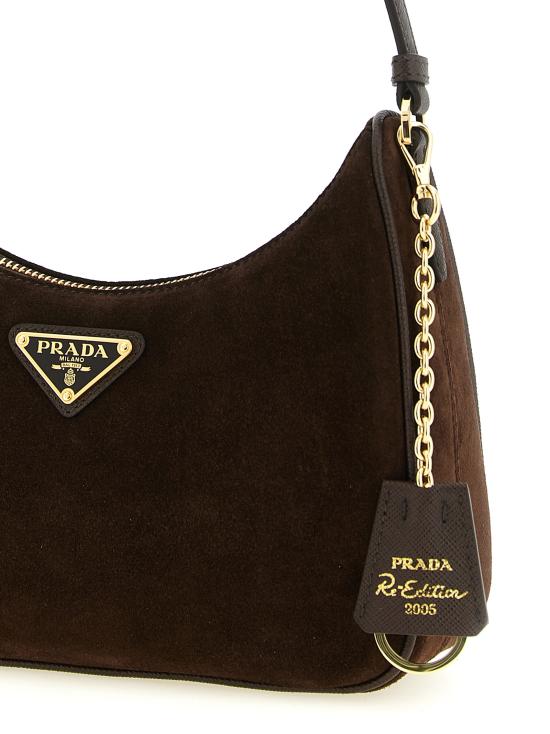 26FW 프라다 리에디션 2005 스웨이드 미니백 1N204T2G64F0003 Brown - PRADA