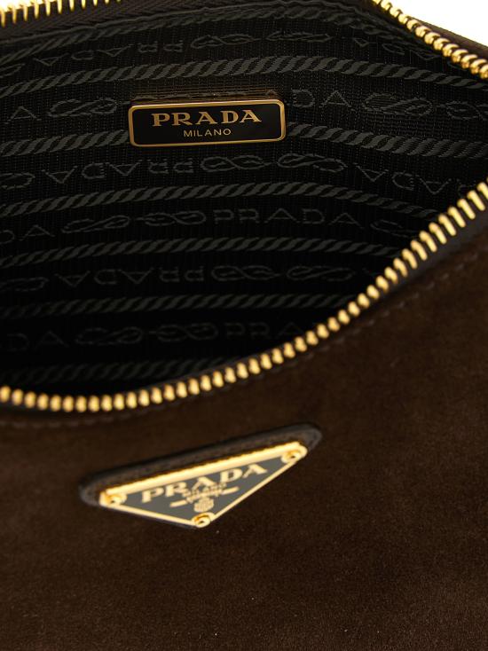 26FW 프라다 리에디션 2005 스웨이드 미니백 1N204T2G64F0003 Brown - PRADA