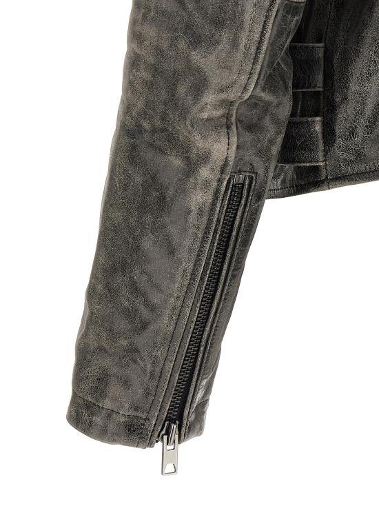 26FW 디젤 바이커 자켓 A228440CJCM9XX Gray - DIESEL