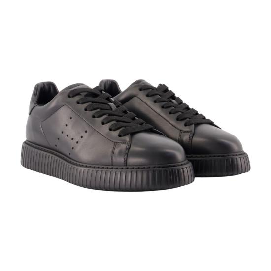 26FW 호간 스니커즈 HXM6770GF5FUDM B999 BLACK - HOGAN