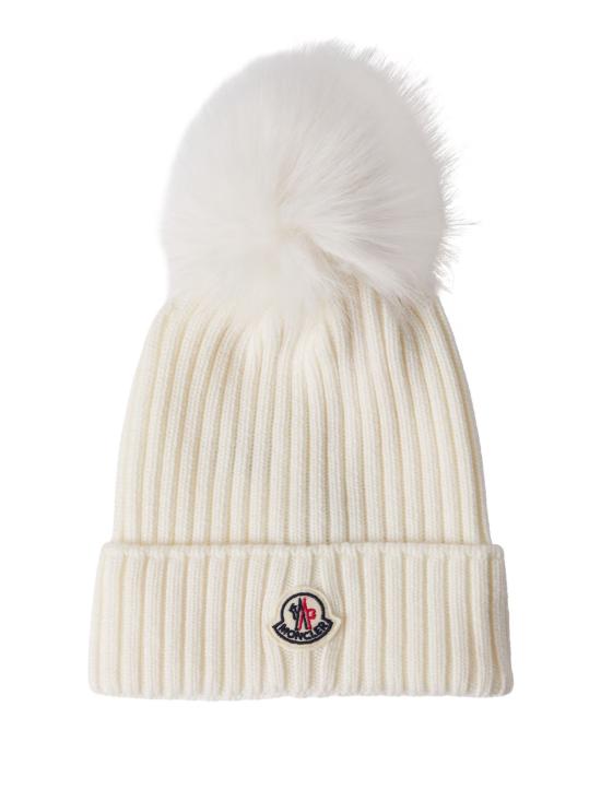26FW [키즈] 몽클레어 모자 L2 954 3B000 07 M1131 030 WHITE