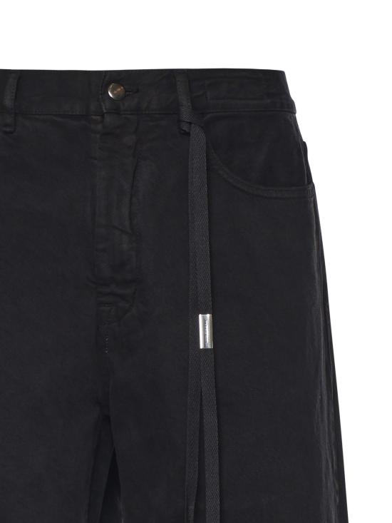 26FW 앤 드뮐미스터 스트레이트 팬츠 B0013616 FA038099 BLACK - ANN DEMEULEMEESTER