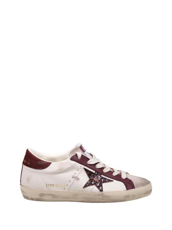 26FW 골든구스 스니커즈 GWF01002 F008761 15993 BUTTER BEIGE BURGUNDY