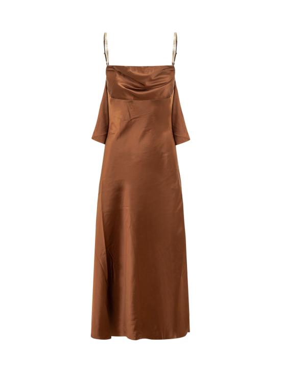 26SS 레베카 밸런스 미디 원피스 26011540 BRONZE