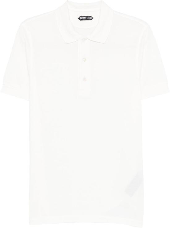 26SS 톰포드 폴로 티셔츠 JPS011JMT013WAD WHITE
