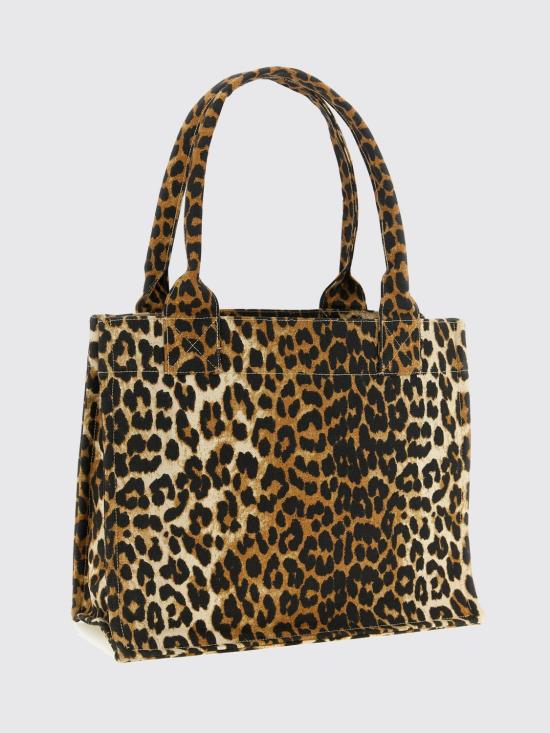 26FW 가니 라지 캔버스 토트백 A7179 943 Multicolor - GANNI