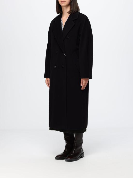 26FW 막스마라 코트 2621018010600 003 Black - MAX MARA