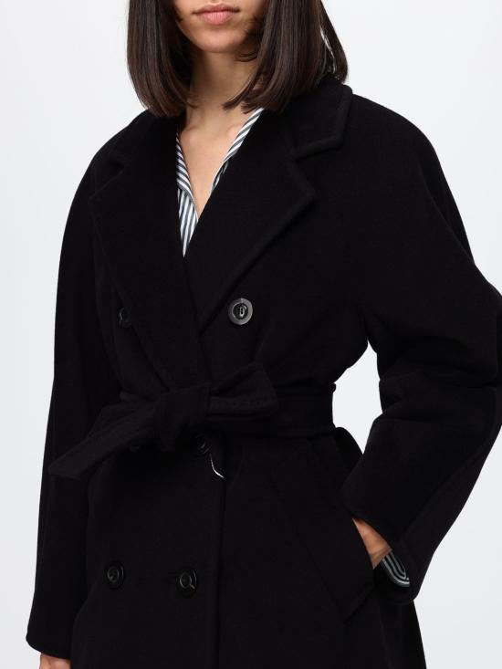 26FW 막스마라 코트 2621018010600 003 Black - MAX MARA