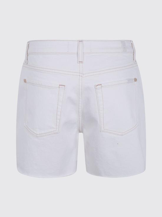26SS 세븐포올맨카인드 데님 숏팬츠 7U900D52 MKY White - 7 FOR ALL MANKIND