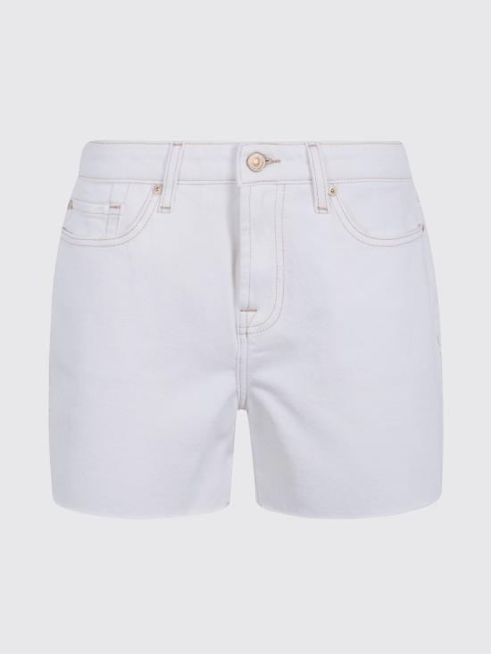 26SS 세븐포올맨카인드 데님 숏팬츠 7U900D52 MKY White - 7 FOR ALL MANKIND