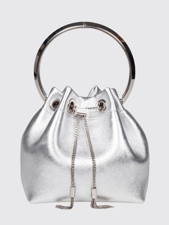 26FW 지미추 토트백 J000178786 Silver