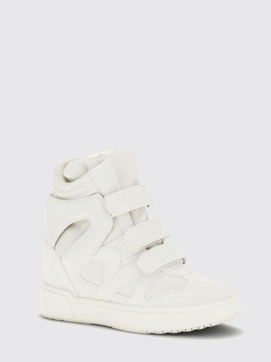 26FW 이자벨마랑 베켓 웨지 스니커즈 BK0010FAB3E04S 23EC Ecru - ISABEL MARANT