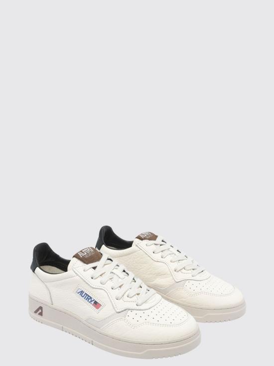 26FW 오트리 메달리스트 로우 스니커즈 AULM LE15 White 2 - AUTRY