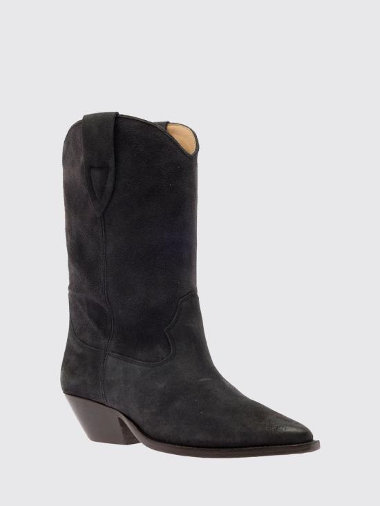 26FW 이자벨마랑 두에르토 레더 카우보이 부츠 BO0003FAA1A03S 02FK Black - ISABEL MARANT