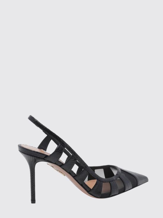 26FW 아쿠아주라 힐/펌프스 SEEMIDP0MKH 000 Black - AQUAZZURA