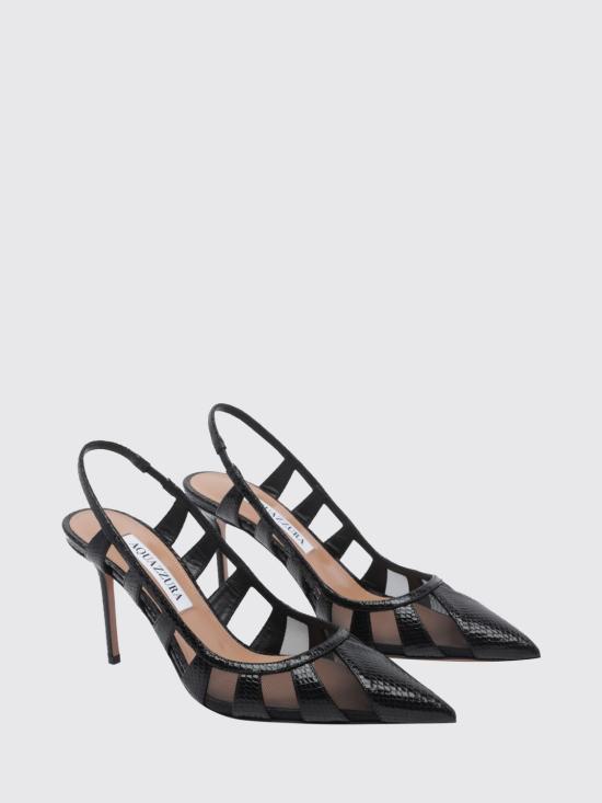 26FW 아쿠아주라 힐/펌프스 SEEMIDP0MKH 000 Black - AQUAZZURA