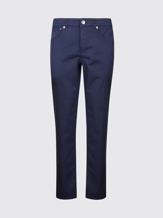 26SS 브루넬로 쿠치넬리 팬츠 M289LI1780 C6053 Blue - BRUNELLO CUCINELLI