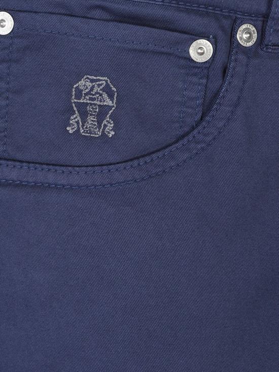 26SS 브루넬로 쿠치넬리 팬츠 M289LI1780 C6053 Blue - BRUNELLO CUCINELLI