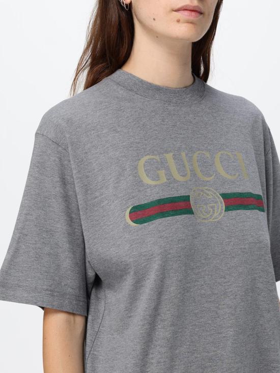 26FW 구찌 반팔 티셔츠 865015XJH1R 1230 Grey - GUCCI