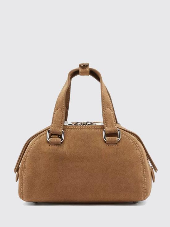 26FW 디젤 1DR 돔 스웨이드 미니 볼링백 X10720P9026 T2169 Brown - DIESEL