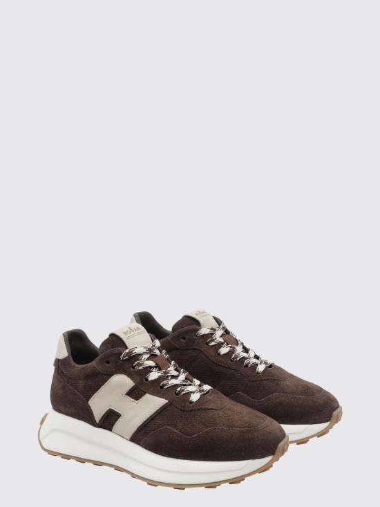 26FW 호간 스니커즈 HXW6410EH41VFX 0R1L Brown - HOGAN