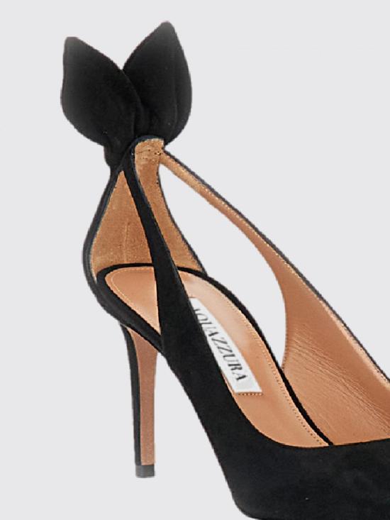 26FW 아쿠아주라 힐/펌프스 DENMIDP0SUE 000 Black - AQUAZZURA