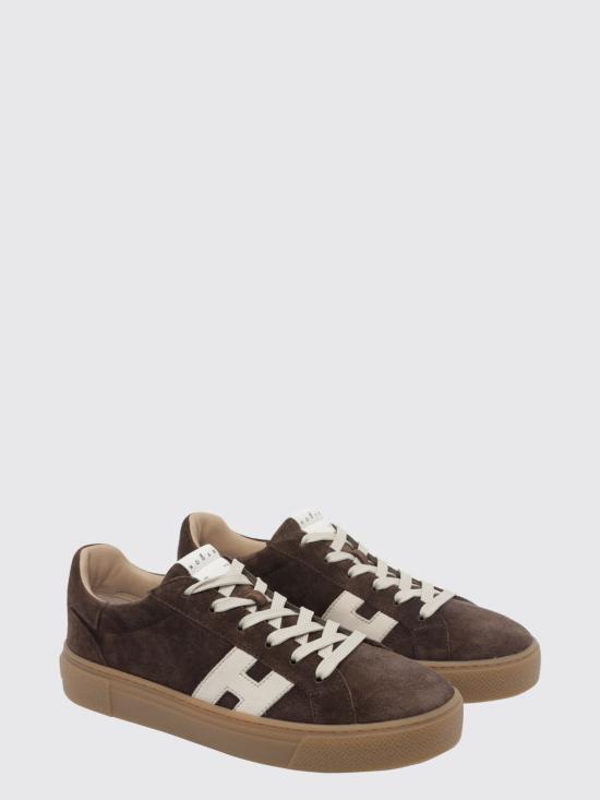 26FW 호간 스니커즈 HXM7050GF10UHT 0R1L Brown - HOGAN