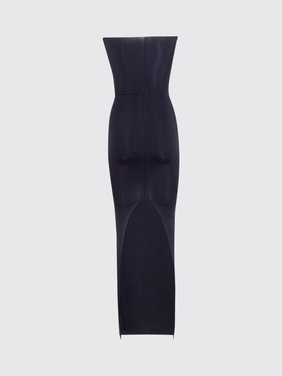 26SS 릭 오웬스 롱 원피스 RO01F6369JSV 09 Black - RICK OWENS