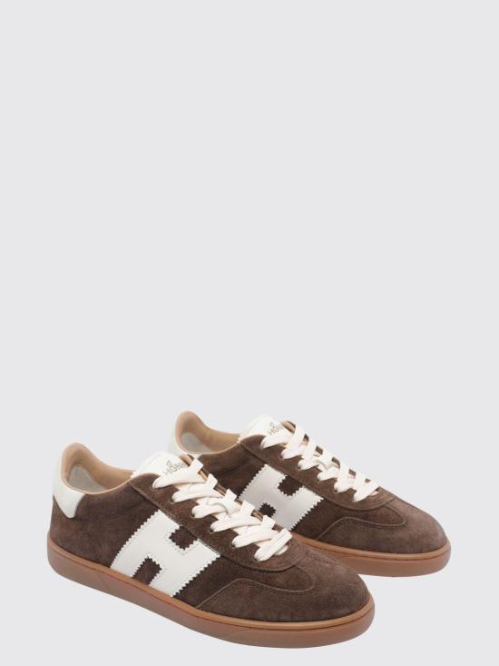 26FW 호간 스니커즈 HXW6470FB60UHK 02FJ Brown - HOGAN