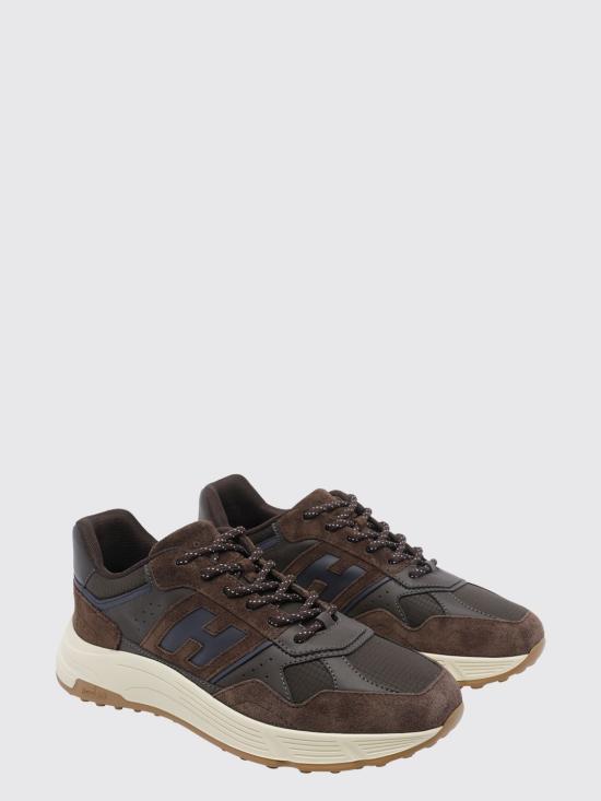 26FW 호간 하이퍼라이트 스니커즈 HXM5630FK70VHB 0FDW Brown - HOGAN