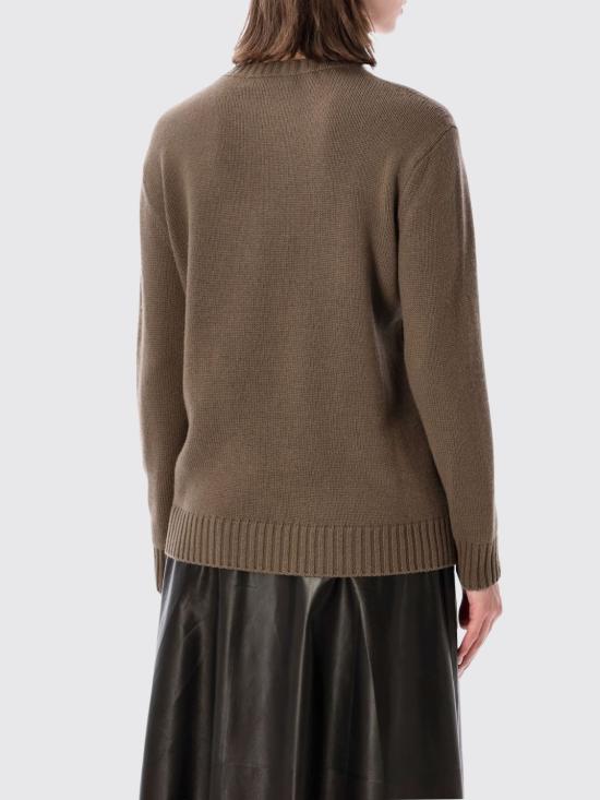 26FW 랄프 로렌 스웨터 290P19037 001 Brown - RALPH LAUREN