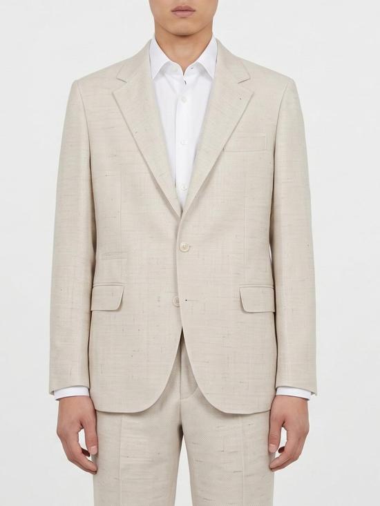 26SS 브루넬로 쿠치넬리 수트 자켓 MZ4037BTD C042 Beige