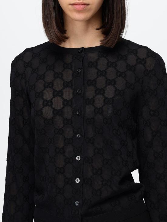 26FW 구찌 스웨터 875547XKFMR 1000 Black - GUCCI