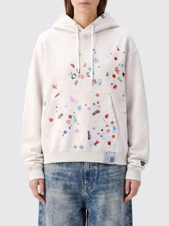 26SS 메종 미하라 야스히로 후드 티셔츠 J16HD731 White