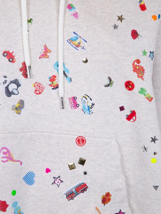 26SS 메종 미하라 야스히로 후드 티셔츠 J16HD731 White - MAISON MIHARA YASUHIRO