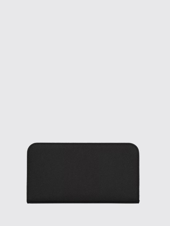 26SS 생로랑 그랑 드 뿌드르 엠보스드 레더 파리 집 어라운드 지갑 534290BTY0N 1000 Black - SAINT LAURENT