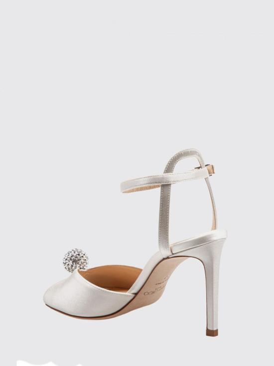 26FW 지미추 힐/펌프스 J000127888 Ivory Crystal White - JIMMY CHOO