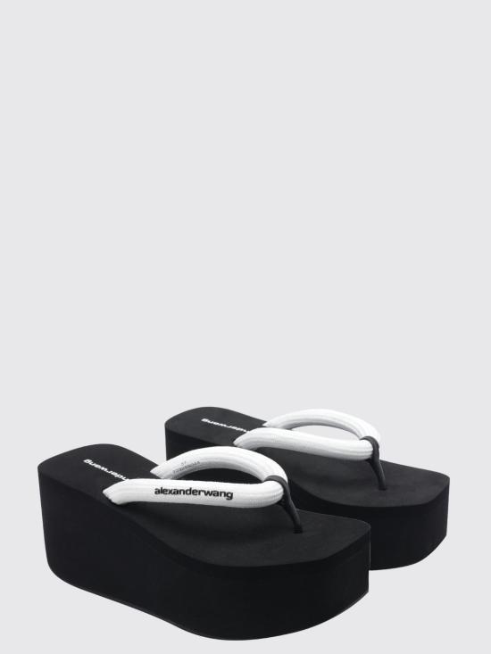 26FW 알렉산더 왕 힐/펌프스 30326S024 100 White - ALEXANDER WANG