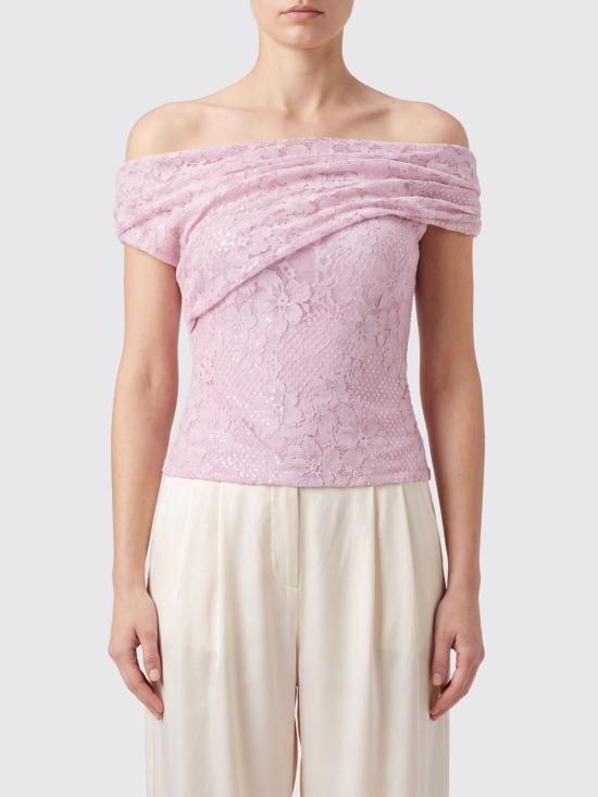 26SS 셀프 포트레이트 민소매 티셔츠 RS26002TP Pink