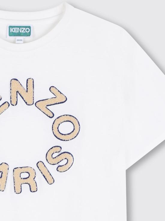 26SS [키즈] 겐조 티셔츠 K61699 117 White - KENZO