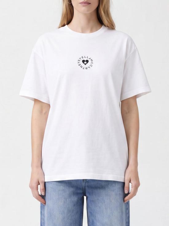 26SS 스텔라 맥카트니 반팔 티셔츠 6J02733SPY53 9000 White