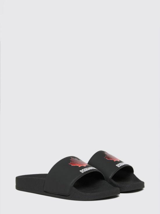 26SS [키즈] 디스퀘어드2 플립플랍 82791 1 Black - DSQUARED2