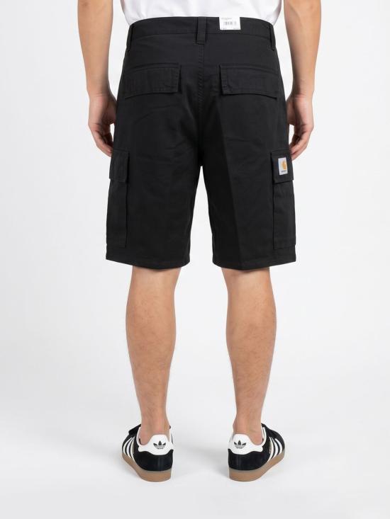 26SS 칼하트 WIP 케이드 카고 쇼츠 I036505 8906 Black - CARHARTT WIP