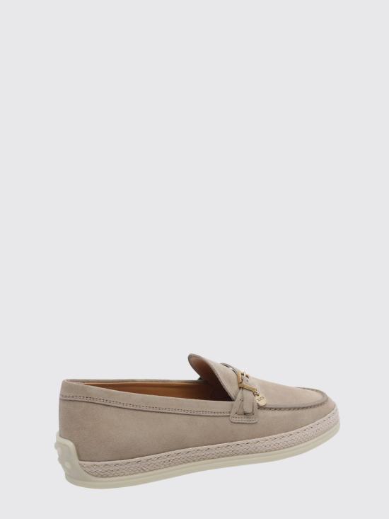 26FW 토즈 미니 버클 스트랩 스웨이드 로퍼 XXW92K0JK50RE0 S812 Beige - TODS