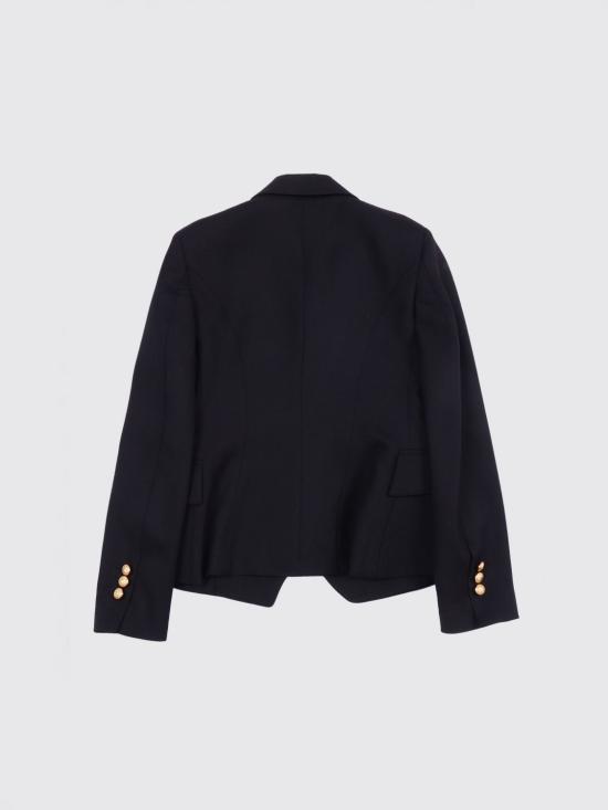 26FW [키즈] 발망 캐주얼 자켓 BX2A04I0196 930OR Black - BALMAIN