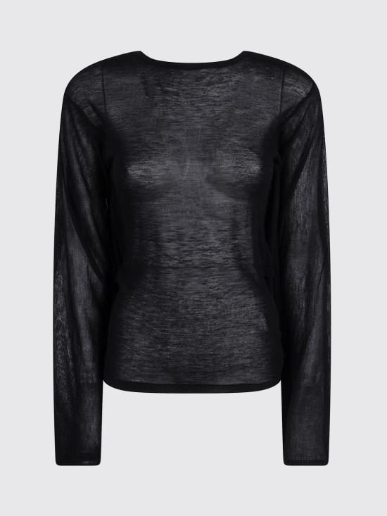 26SS 팔로마울 스웨터 WJDI01 999 Black - PALOMA WOOL