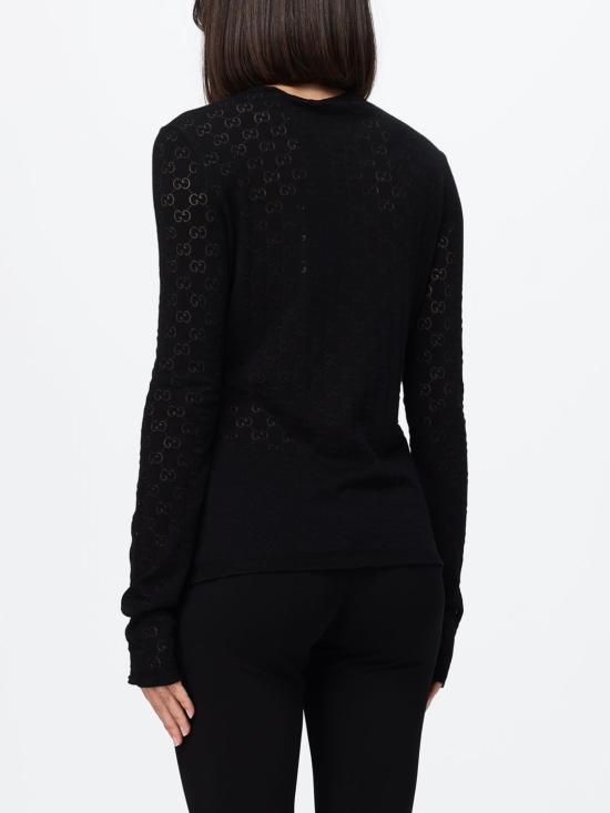 26FW 구찌 스웨터 872756XKFMQ 1000 Black - GUCCI
