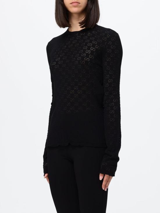 26FW 구찌 스웨터 872756XKFMQ 1000 Black - GUCCI